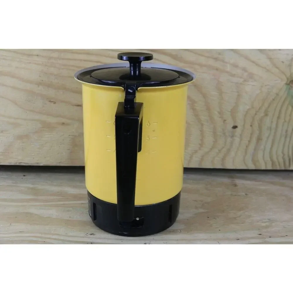 WestBend Hot Pot Instant Electric 6 Qt Vintge Yellow USA